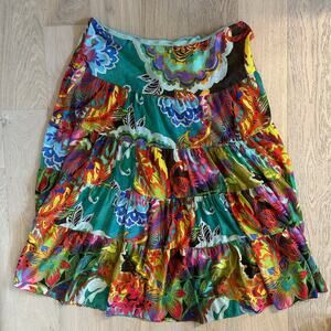 Lauren Ralph Lauren Vibrant Plus Size Women’s Maxi Skirt Elastic Waist Size 2X